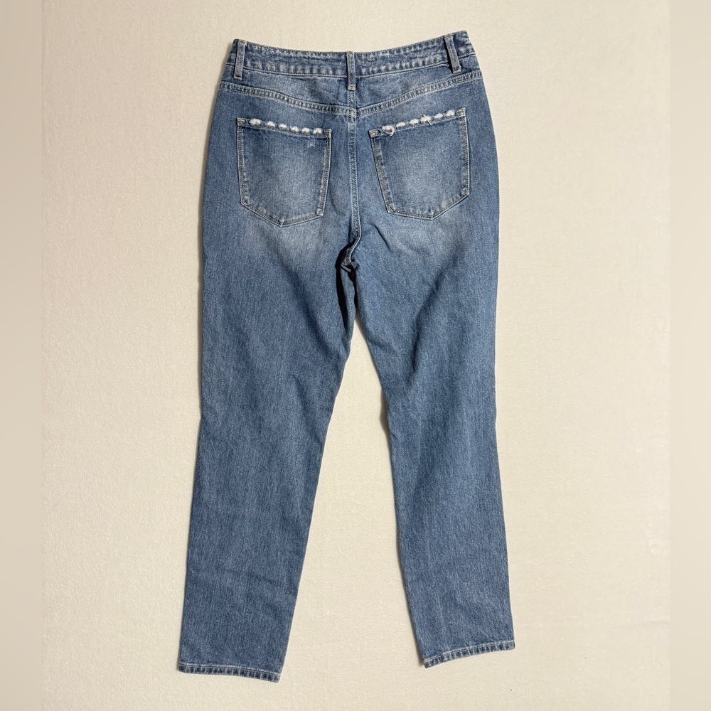 Vervet size 28 Distressed Blue Boyfriend Jeans - Picture 4 of 4